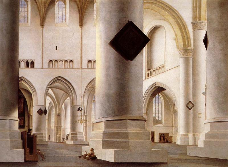 Pieter Saenredam Grote Kerk Haarlem France oil painting art